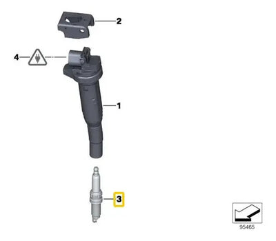 4 Bujias Iridium Ngk Honda Civic 2001-2005 1.7 Litros