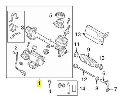 Direccion Electro Asistida Jetta Bora Gli Mk6 2006-2017