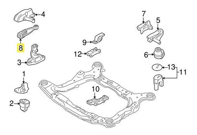 Soporte Motor Derecho Superior Volvo Xc90 2007 Al 2014