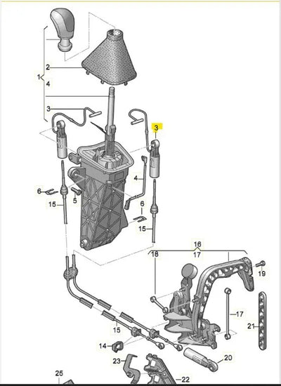Articulacion Chicote Selector Velocidades Sprinter W906