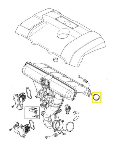 Junta Multiple Admision Volvo S80 V70 Xc70 Land Rover Lr2