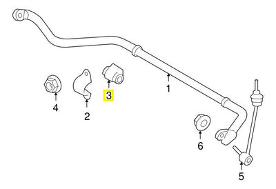 Buje Goma Barra Estabilizadora Land Rover Lr2 2008-2012