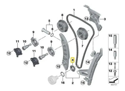 Engrane De Distribucion Bmw 320i X1 X3 220i 520i 325ci