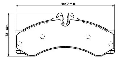 Balatas Frenos Delanteros Mercedes Sprinter 2004-06 2.7l