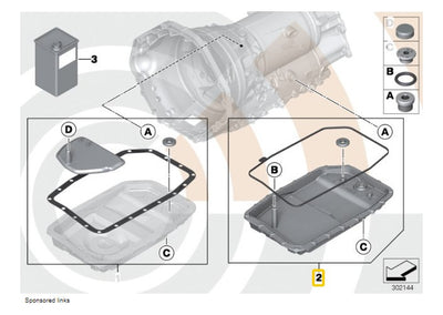 Filtro Aceite Transmision Automa Bmw X5 X6 550i 740i 645i