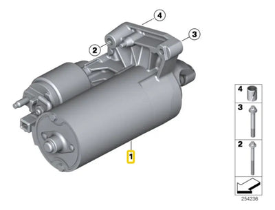 Marcha Motor Arranque 12v Bmw 114i 320i 2011-2022