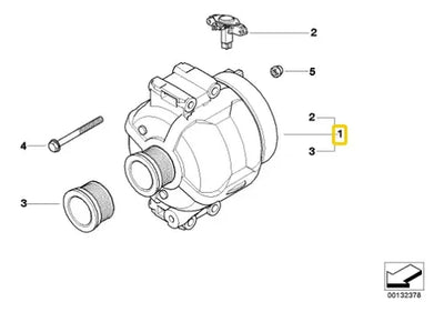 Alternador Generador Voltaje 150 Amp Bmw 120i 2005-2012
