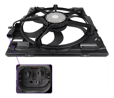 Motoventilador Enfriamiento 400 Watts Motor Bmw N20 X5 14-18