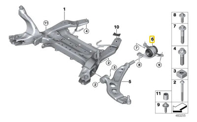 Buje De Horquilla C/base Del Derecho Bmw X1 18i 20 F48 16a19
