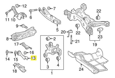 Barra Oscilante Suspens Mercedes Gla180 Gla200 Gla250 14-19