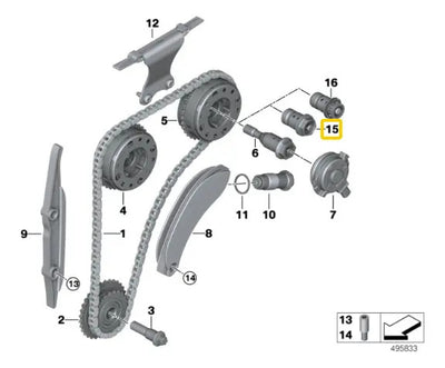 Valvula Control Arbol Levas Bmw B48 118 120i 220i 320i X1 X3