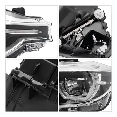 Par Faros Luz Delanteros Bmw F30 318i 320i 328 330 2013-2018