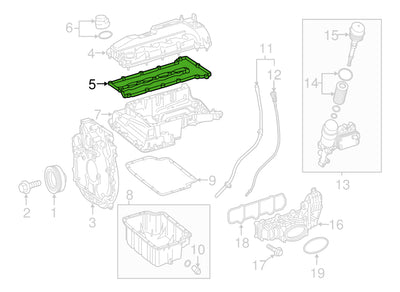 Empaque Tapa De Punterias Motor Om651 De Mercedes Benz