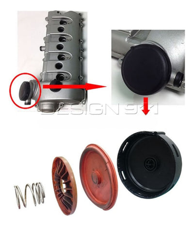 Tapa De Punterias Valvula Pcv Porsche Cayenne 2003 A 2010
