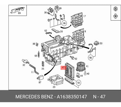 Filtro De Cabina Mercedes Benz Clase Ml 1998-2005