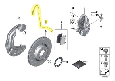 Sensor Balata Delantero Land Rover Discovery Range Rover