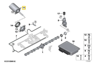 Servomotor Valvetronic Bmw N62 N62n X5 750li 545i 650i 8v