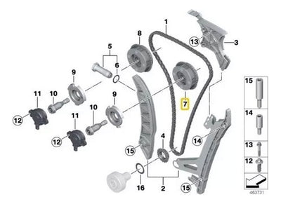 Engrane Arbol Levas Admision Bmw 328 528 320 520 220 Z4 X4