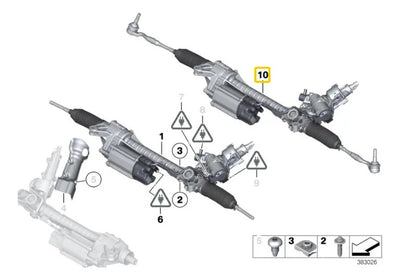 Cremallera De Direccion Bmw F01 F02 740i 10-18 750i 08-18