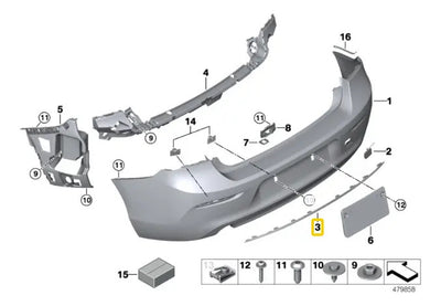 Spoiler Lip Faldon Bmw F20 F21 118i 120i 125i 135i M135