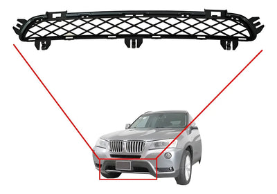 Parrilla Central Superior Delantera Bmw F25 X3 2011-2017