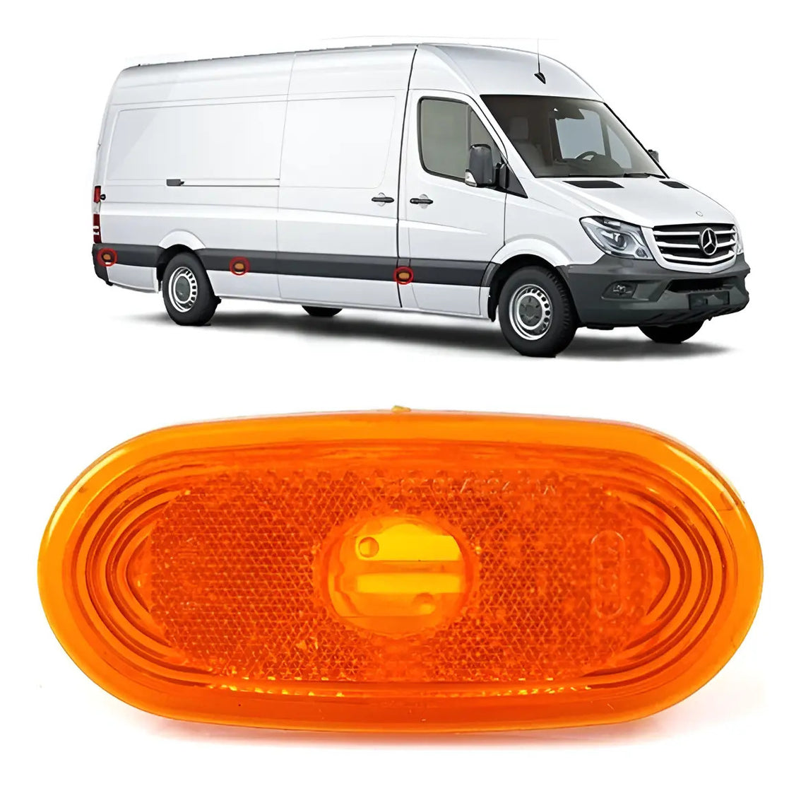 Mercedes-Benz - Colisión - Faros Direccionales