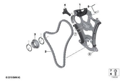 Riel Guia De Cadena Bmw 125i 135i 325i 525i 530i X6
