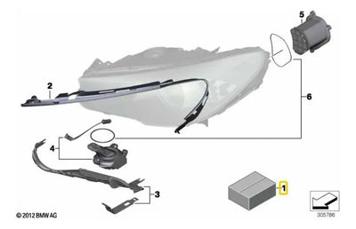 Kit Reparación Faro Izquierdo Bmw 528i 530i 535i