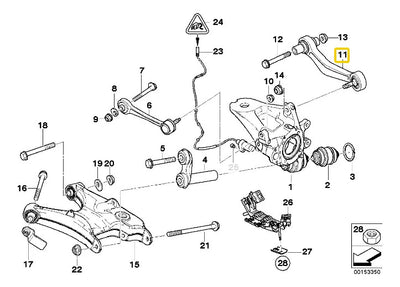 Brazo Trasero Boomerang Bmw X5 2000-2006