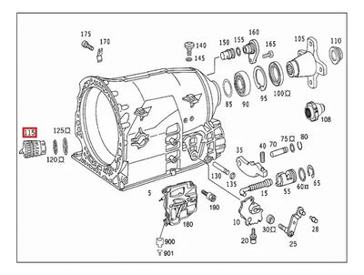 Conector Transmision Mercedes C220 C230 C350 E200 E420 93-14