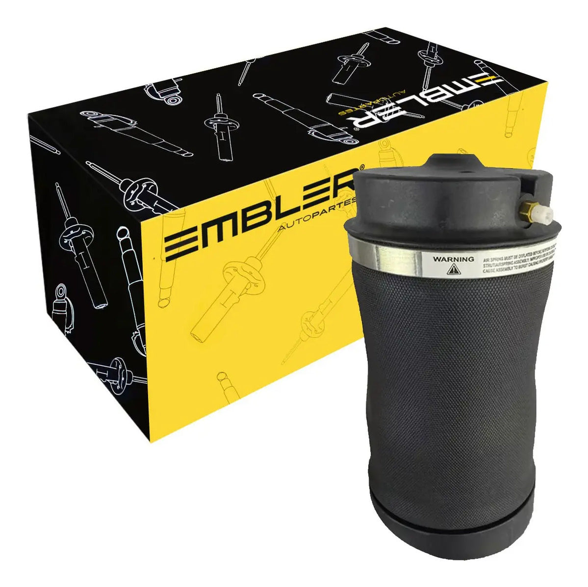 bolsa de aire / fuelle de suspension neumatica marca Embler