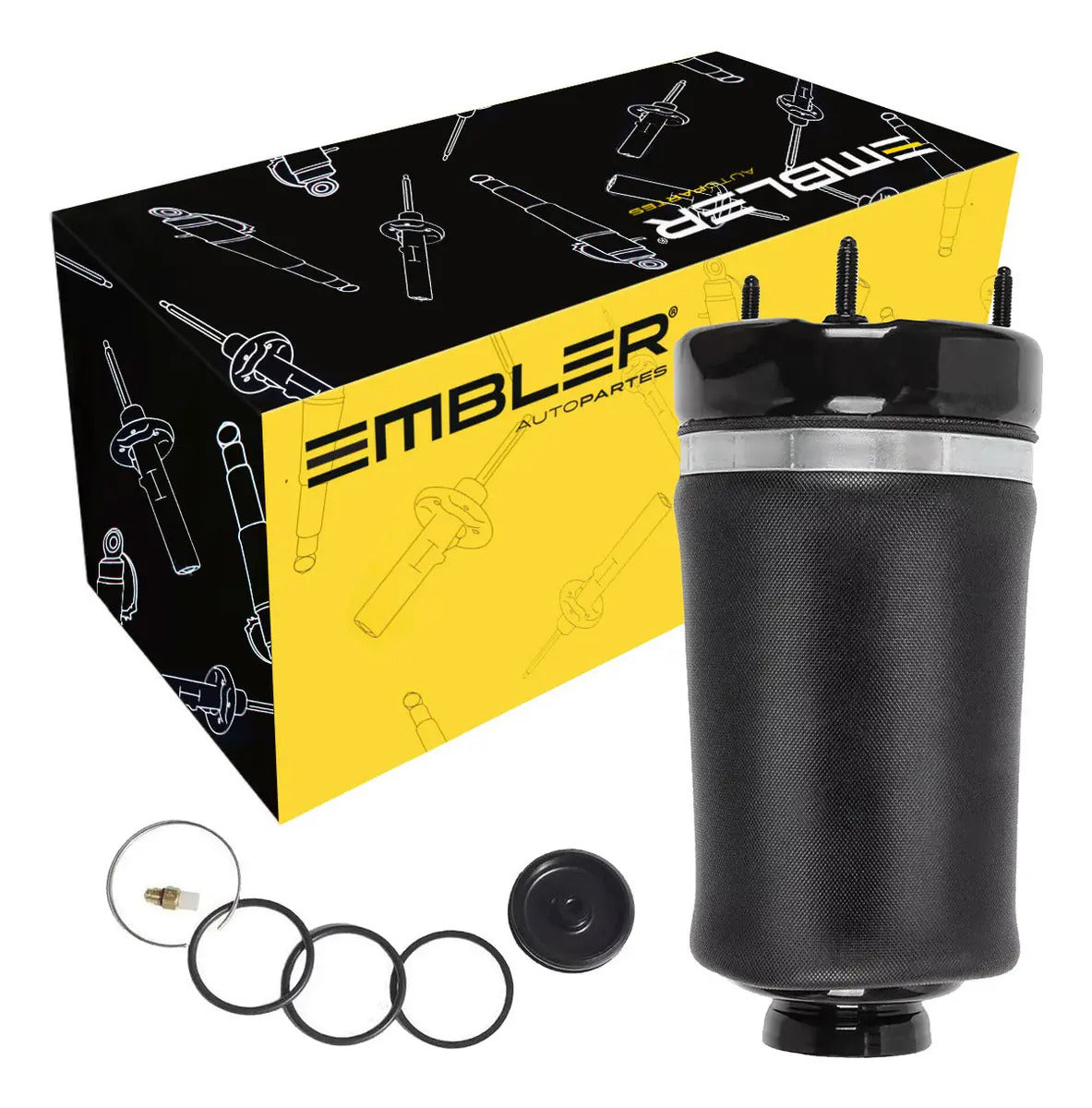bolsa de aire / fuelle de suspension neumatica marca Embler