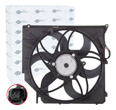 ventilador del radiador marca 