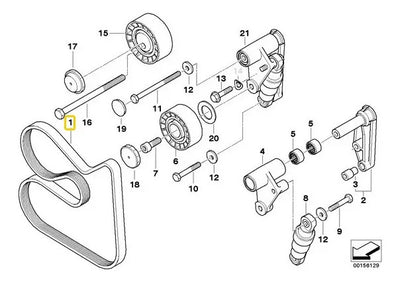Banda Alternador Bmw 325i X5 X3 Z3 528 328 330 525 530 728