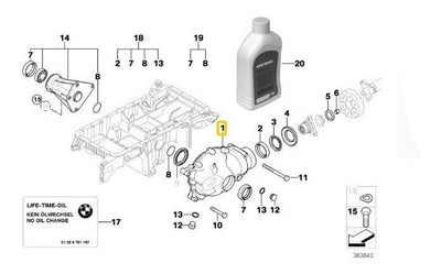 Diferencial Delantero  Bmw X5 3.0 2001 Al 2006
