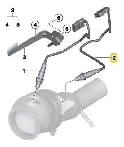 Sensor Oxigeno Trasero Bmw 125 325 X5 X3 X4 Z4 220 528 428
