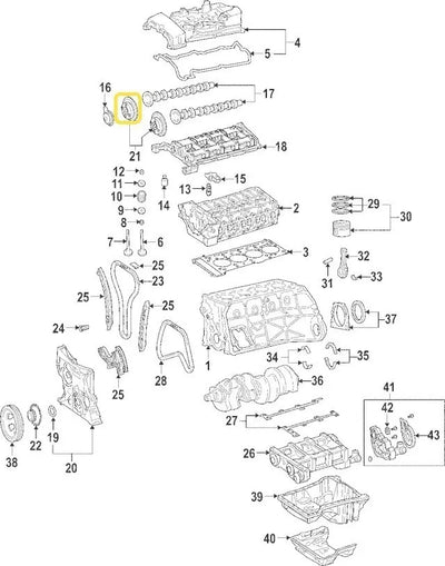 Engrane Arbol Leva Escape Mercedes Slk230 C200 Slk200 C230