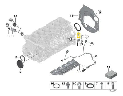 Reten Cigueñal Trasero Bmw 125 325 X5 X6 X1 X3 X4 Z4 220