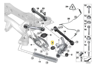 Buje Brazo Bmw 318i 340i X1 220i 240i 428i 430i 420i 435i