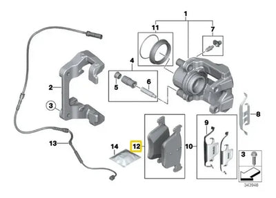 Balatas Frenos Delanteros Bmw 325 428i 328 320 330 335 318