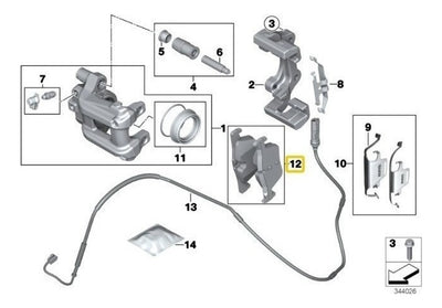 Balata Trasera Bmw 114i 116i 118i 120i 125i 2010 - 2018