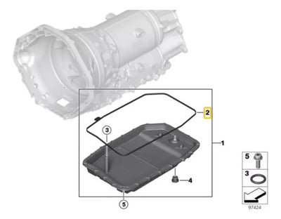 Junta Carter Transmision Bmw 135 330 530 335 135 535 740