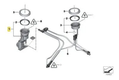 Bomba De Gasolina Completa Bmw X5 2001  - 2006
