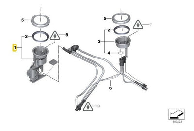 Bomba De Gasolina Completa Bmw X5 2001 Al 2006