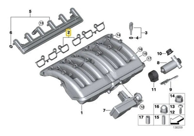 Juntas De Multiple De Admision Bmw 320i Z3 525i 728i 330i