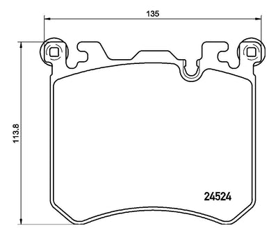 Balatas De Frenos Delanteros Bmw E70 F15 X5 2007 A 2018