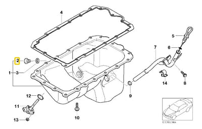 Tapon Purgador Aceite Motor Bmw 120 X5 540i 740 750i 750li