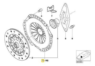 Clutch Plato Disco Y Collarin Bmw 325i X3 530i 320i 330i