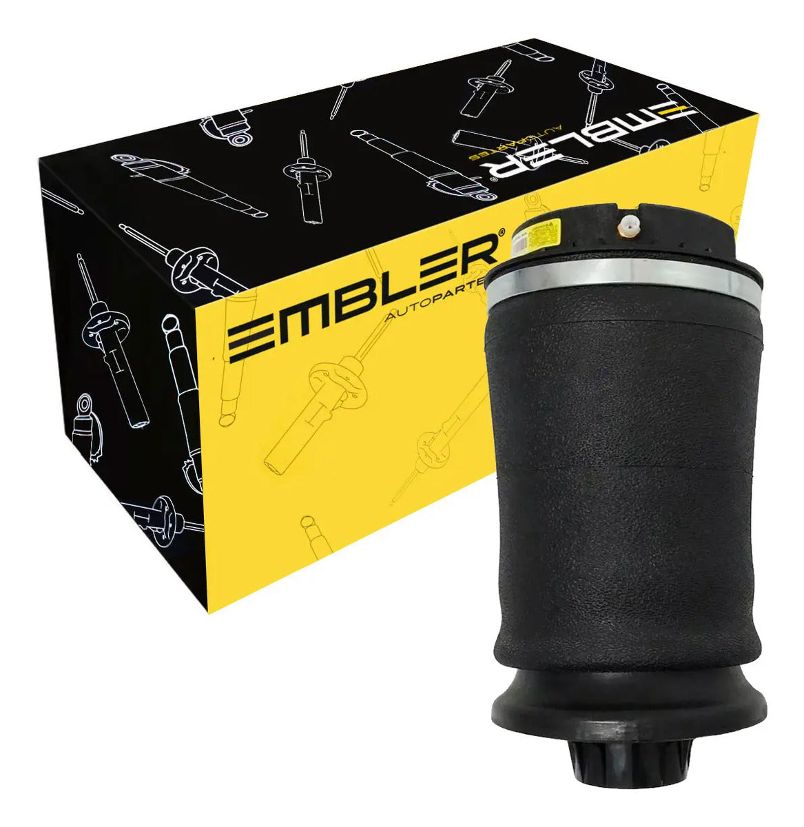 bolsa de aire / fuelle de suspension neumatica marca Embler