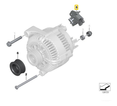 Regulador Voltaje Alternador Bmw 330i 550i 650i 740i 530i